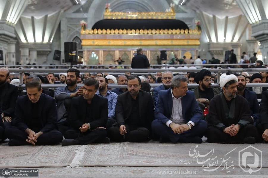 حضور رئیس بنیاد مسکن در مراسم سالگرد ارتحال حضرت امام خمینی(ره)